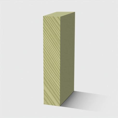 A rectangle timber moulding in H3 Primed Pine 92 x 18mm