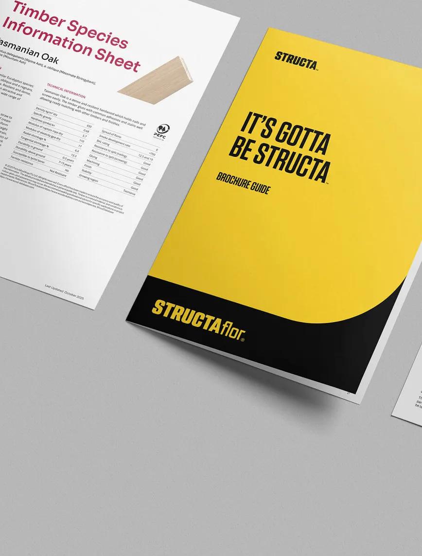 Porta brochure collage