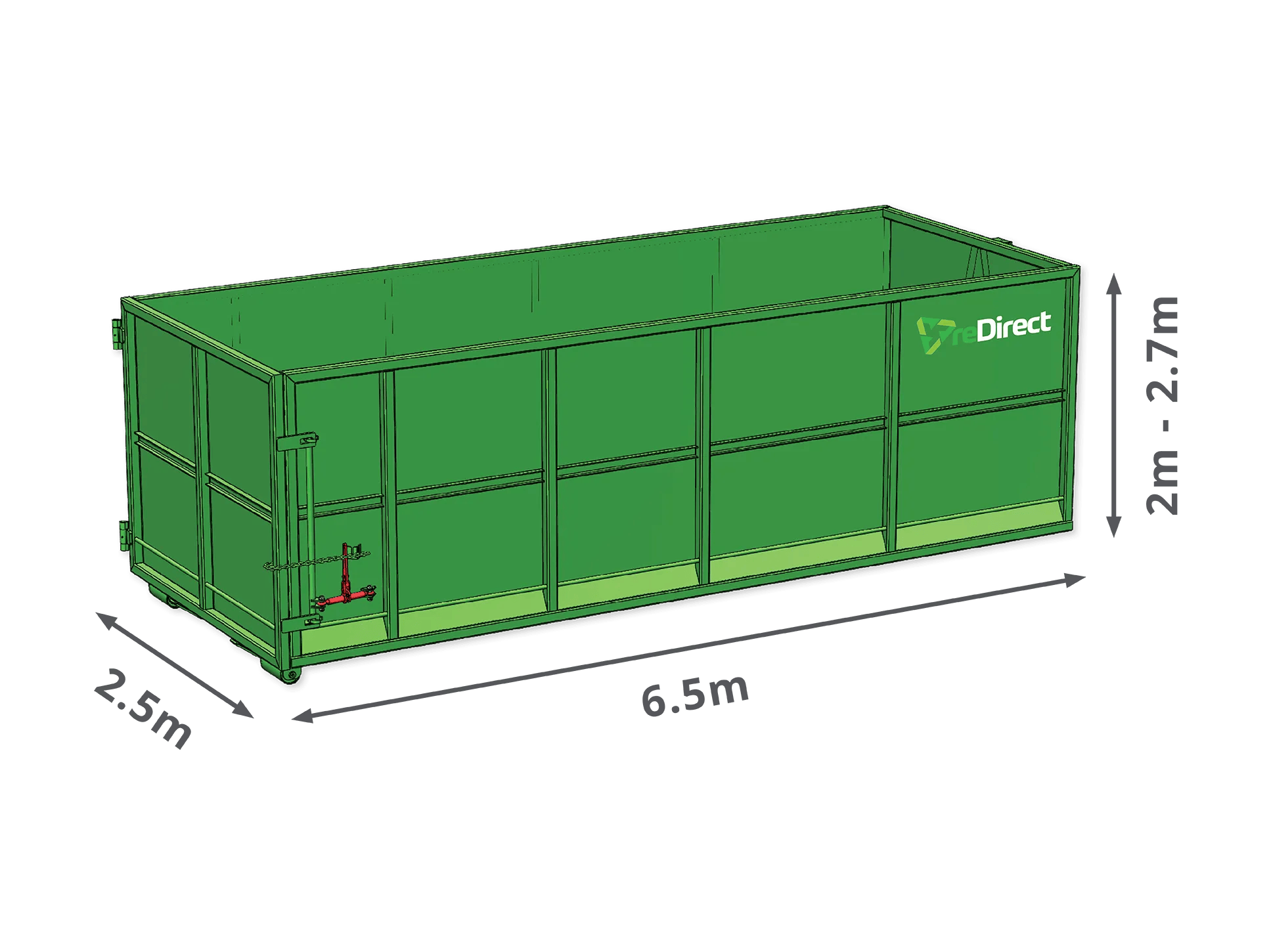 25 - 30m³ Hook Lift