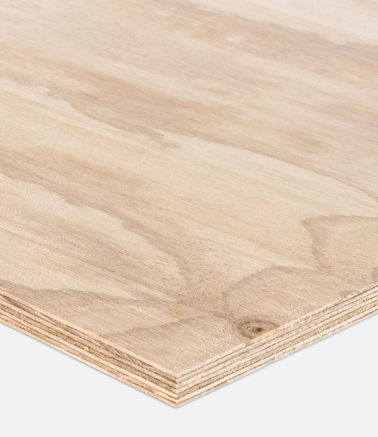 Corner edge of a STRUCTAply square edge panel