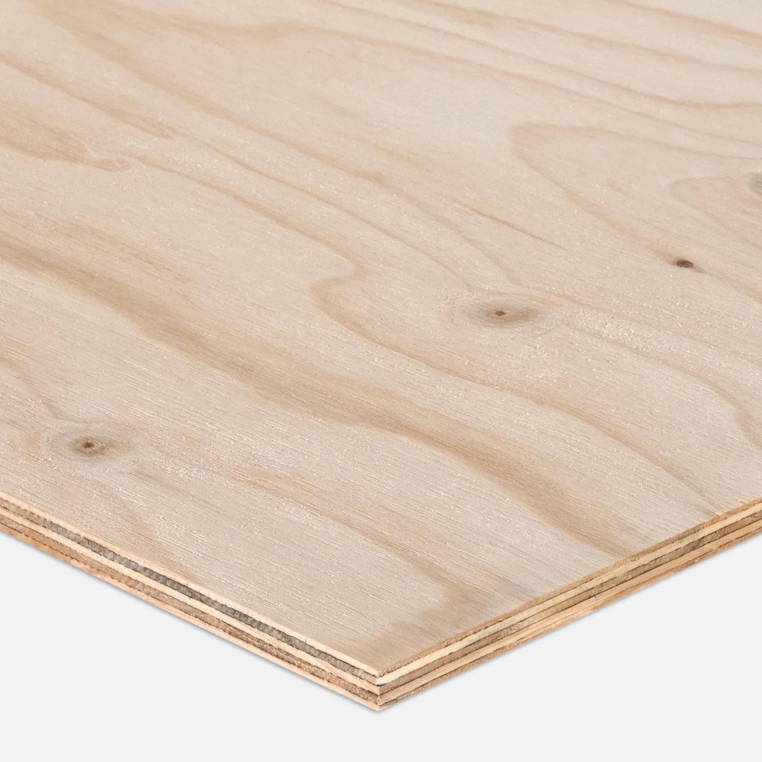 Corner edge of a STRUCTAply square edge panel
