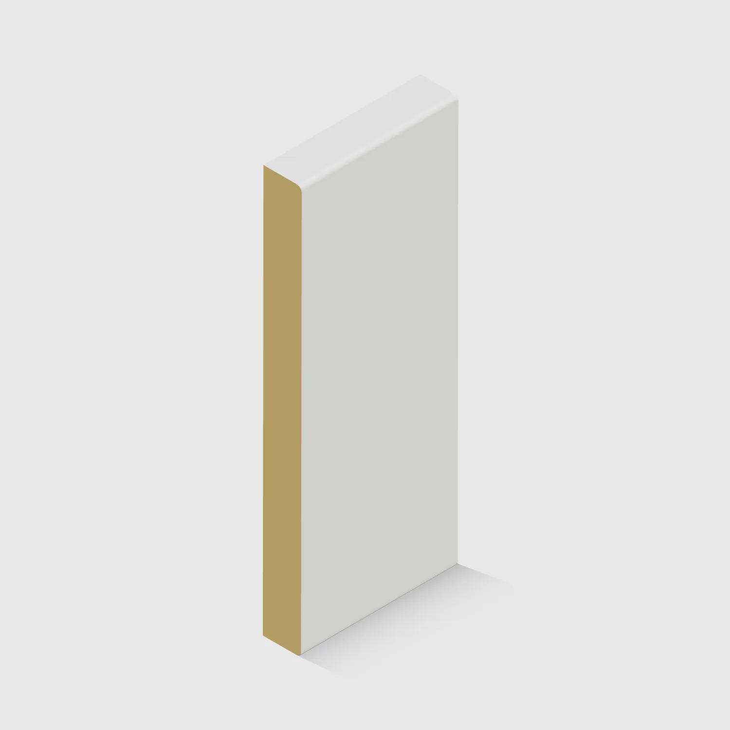 A rectangle moulding in MDF 120 x 18mm