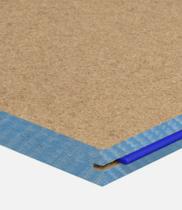 Blue tongue termite-treated flooring product graphic