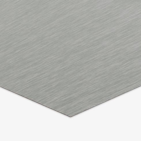 Porta Everyday Materials brushed stainless laminate for kick boards
