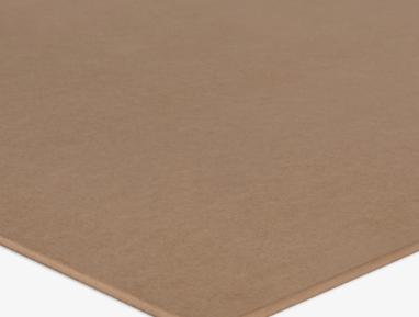 A Raw MDF panel 6mm