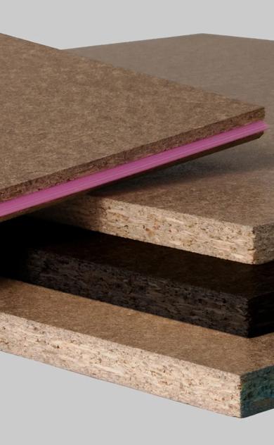 Two stacks of STRUCTApanel panels