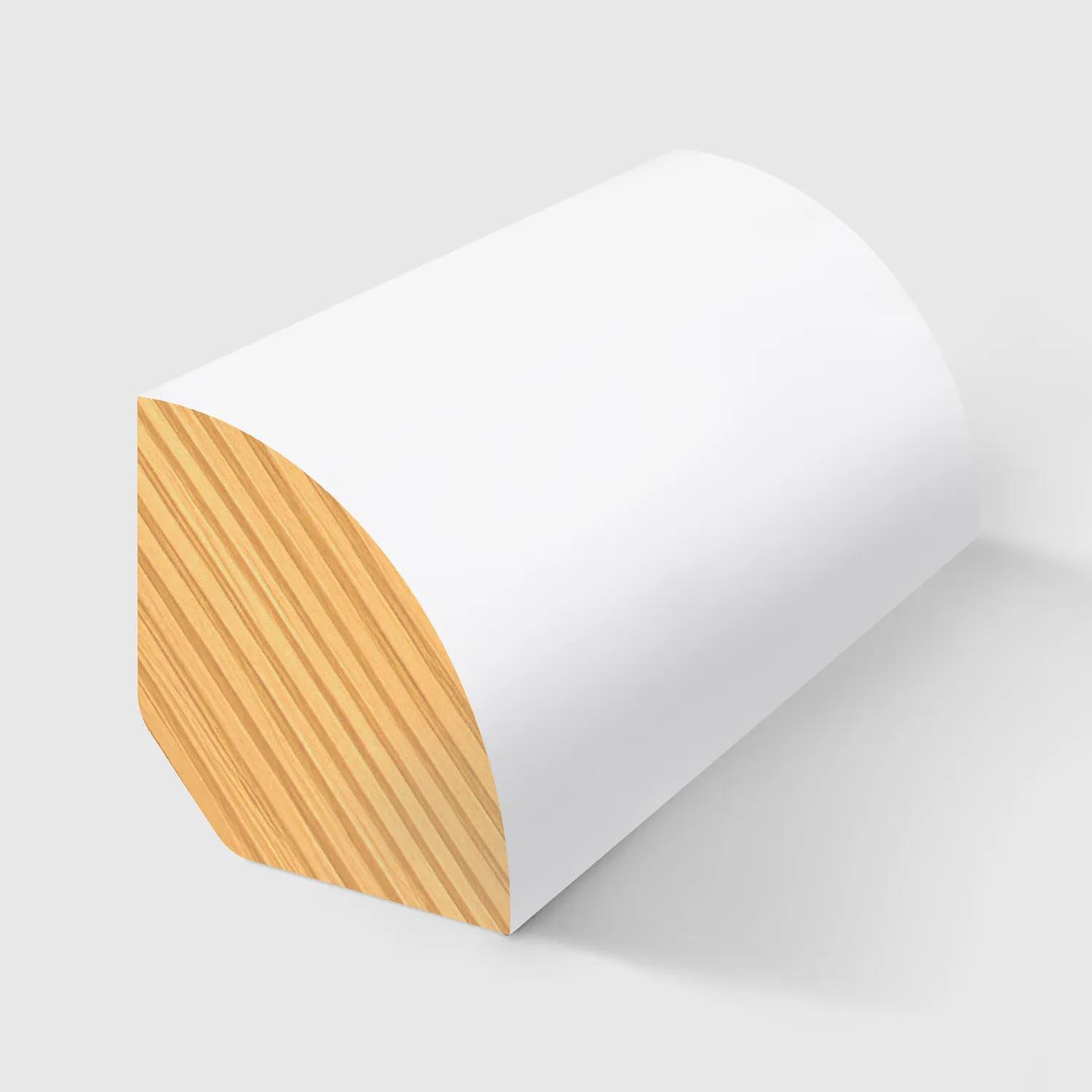 A long rectangular piece of light-coloured timber with visible grain and knots, shown at an angle against a plain background.