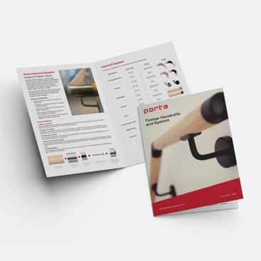 A booklet about menstrual health system on a table
