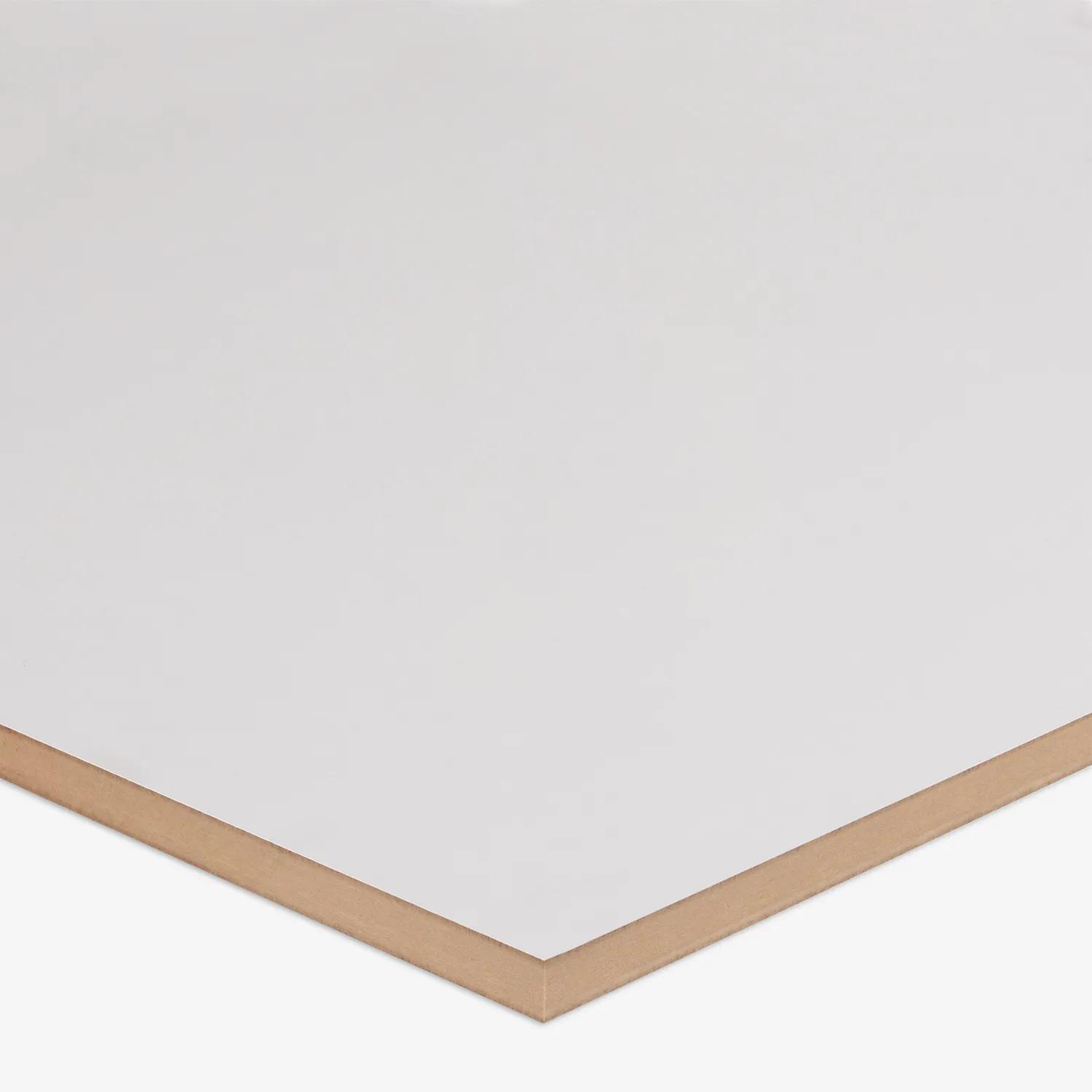 An MDF panel 12mm White
