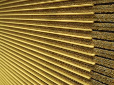 Honeycomb pattern on a wall