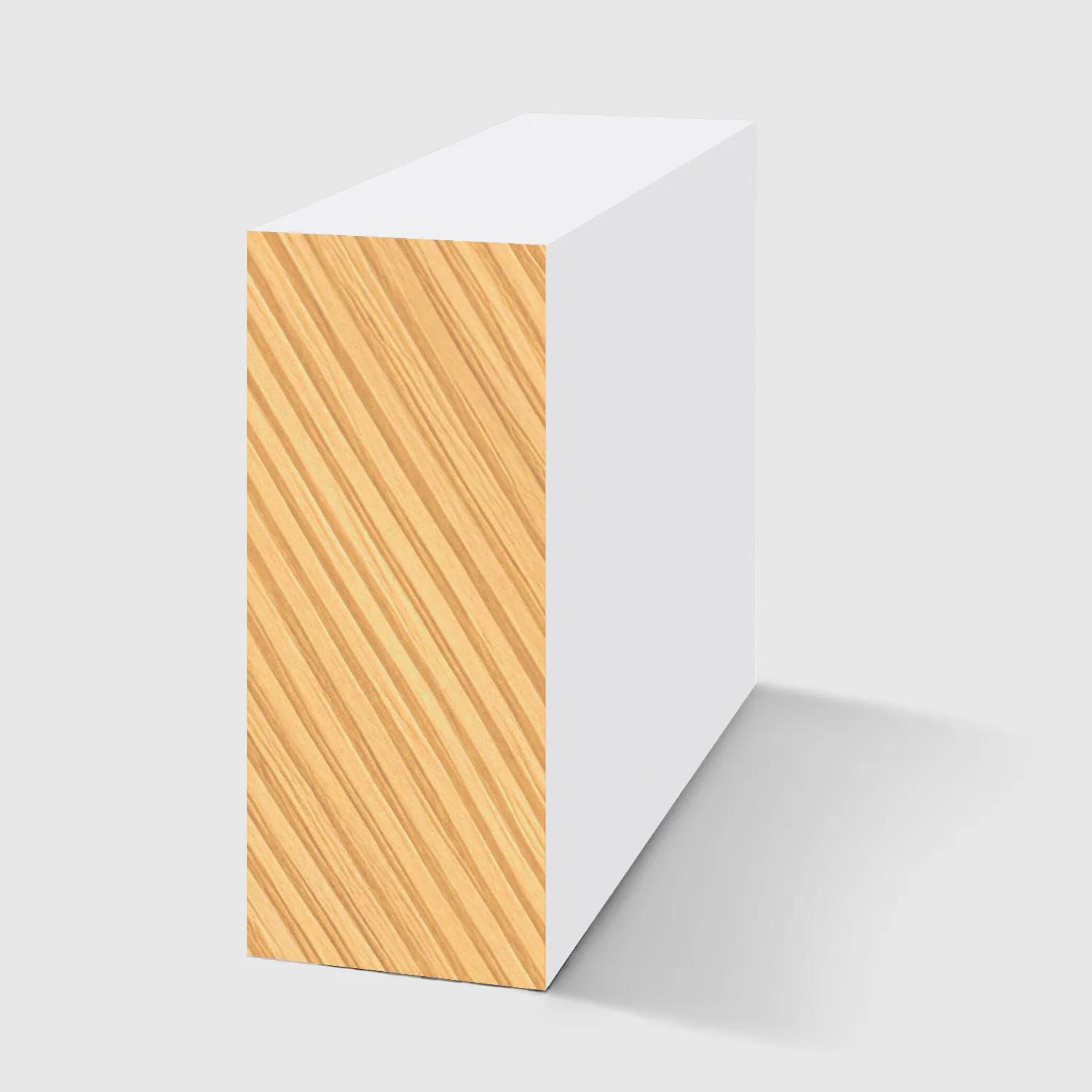 A rectangle timber moulding in primed Primed FJ Pine 42 x 18mm