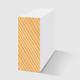 A rectangle timber moulding in primed Primed FJ Pine 42 x 18mm