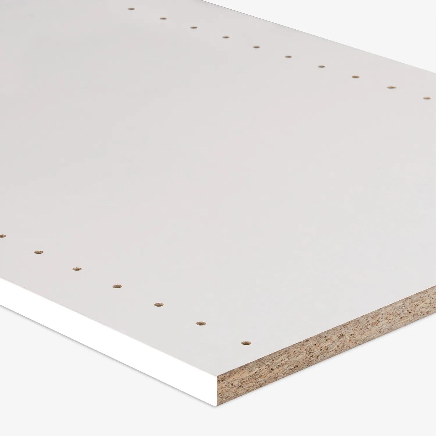 A particleboard panel 16mm White