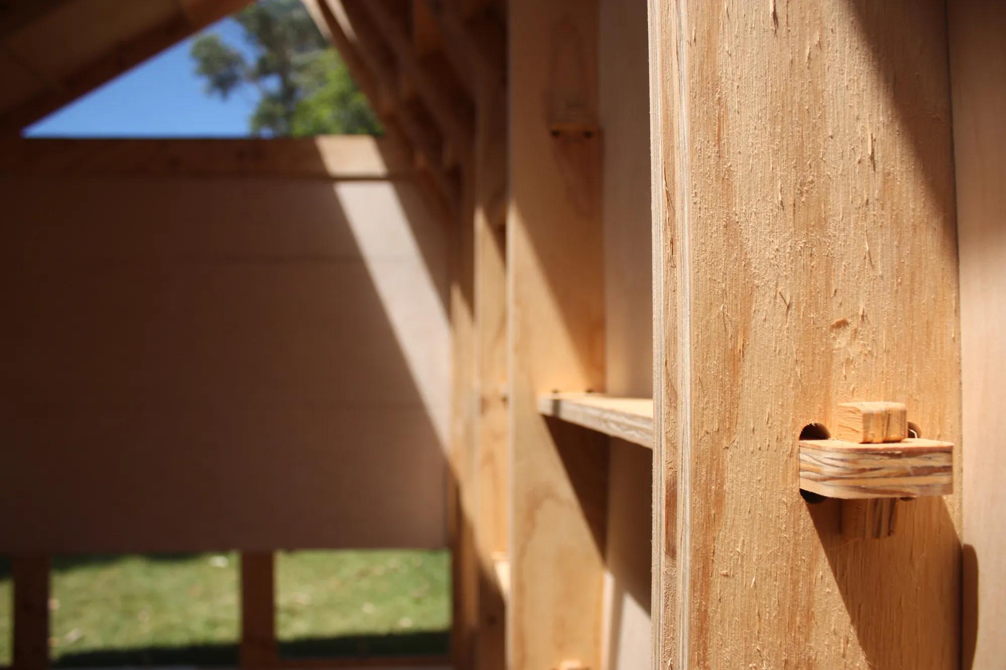 Ecoply plywood at IMBY Kit project