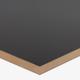 An MDF panel 25mm Black