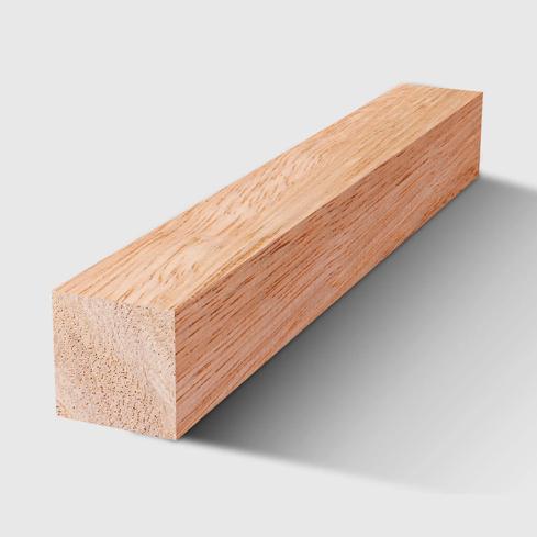 A square timber moulding in Eucalyptus Grandis 6 x 6mm