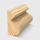 A timber moulding with an ornate concave and convex profile in Clear Pine 33 x 18mm 2.4m