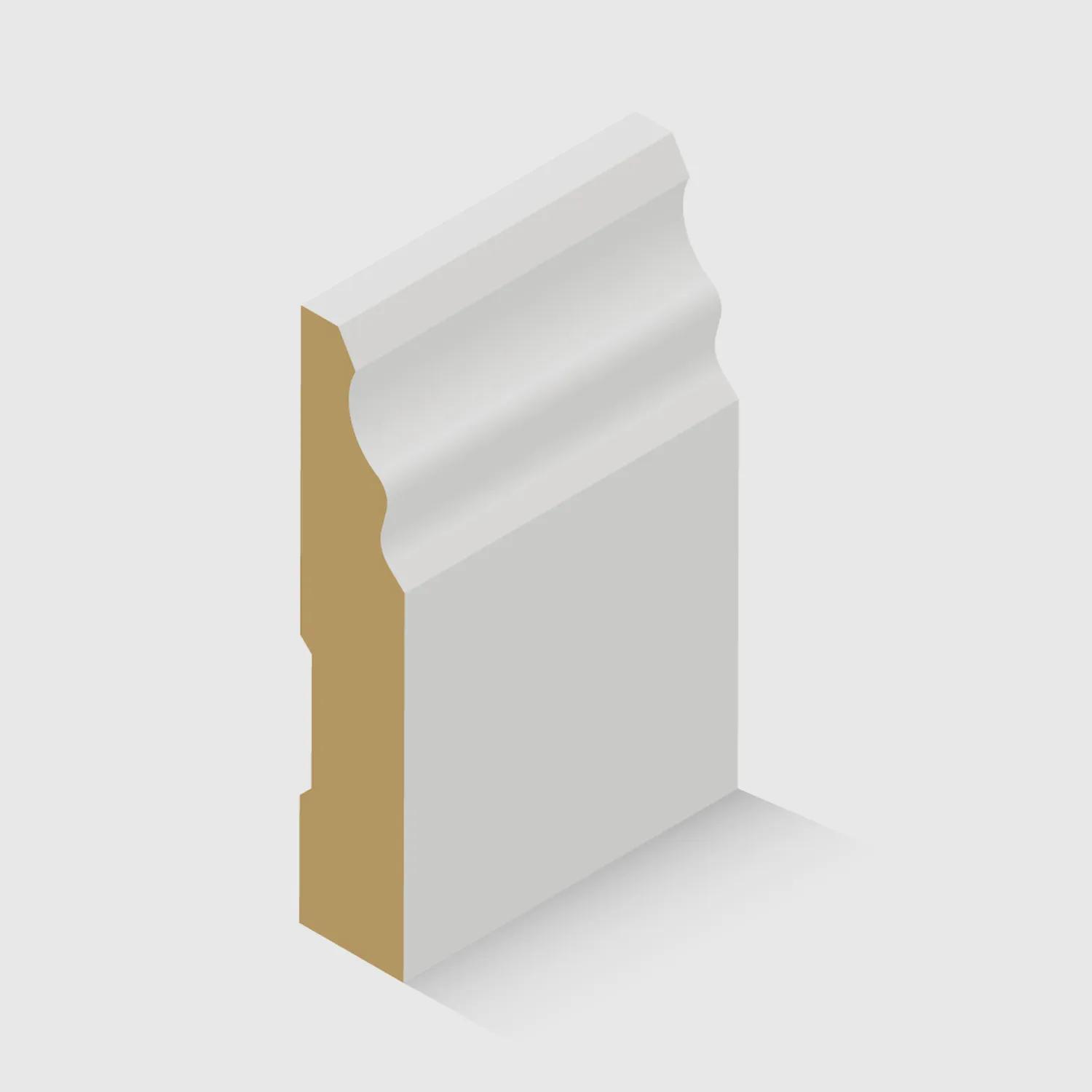 A colonial style MDF moulding 92 x 18mm