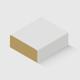 A  timber moulding with two curved edges in White Primed MDF 30 x 12mm