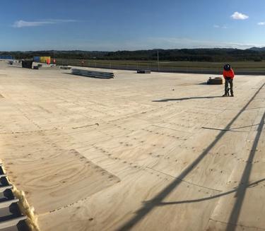 Ecoply plywood at Gold Coast Airport