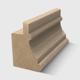 A timber moulding with a bold, ornate profile featuring concave and convex curves in Tasmanian Oak 28 x 19mm 2.4m