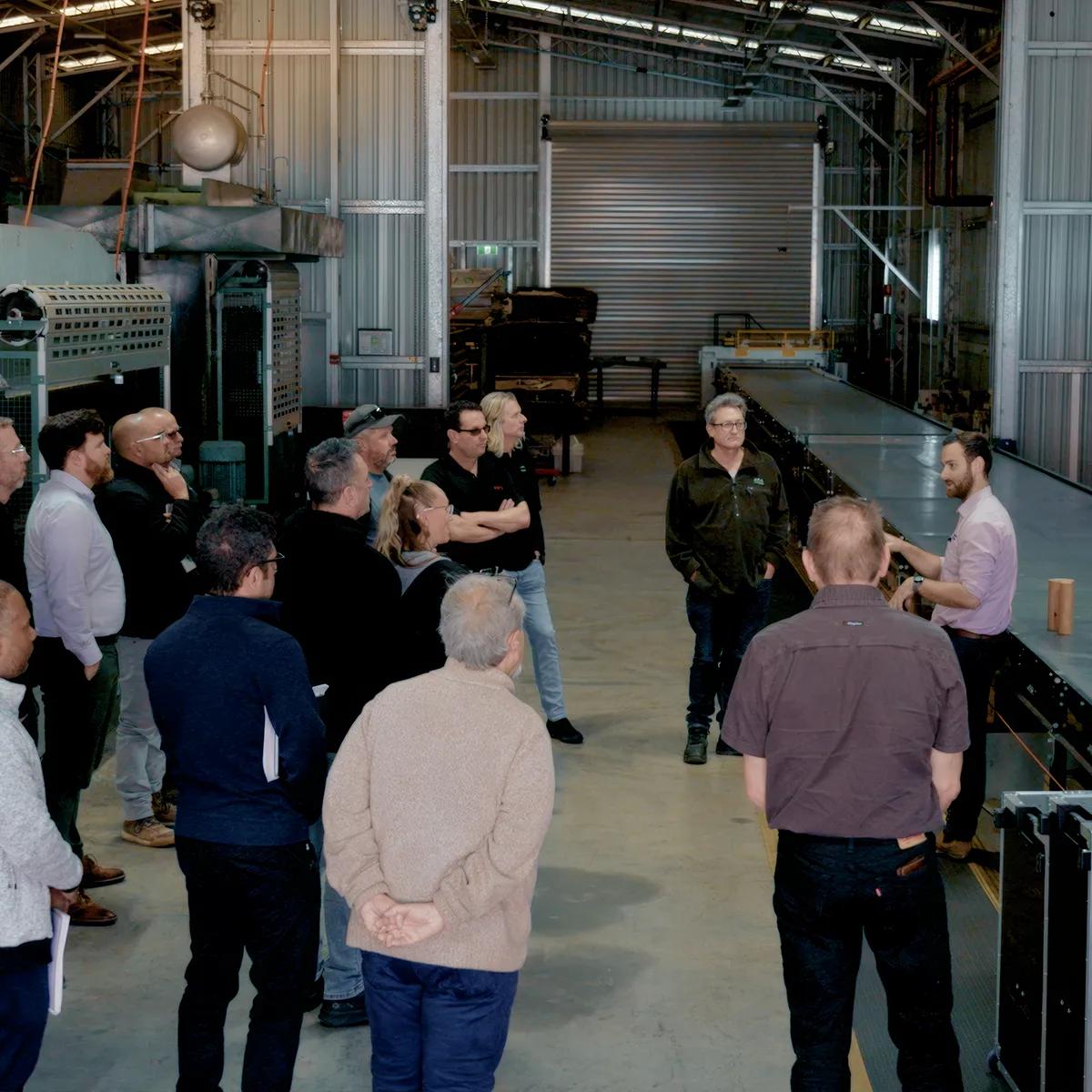 Porta team members in discussion