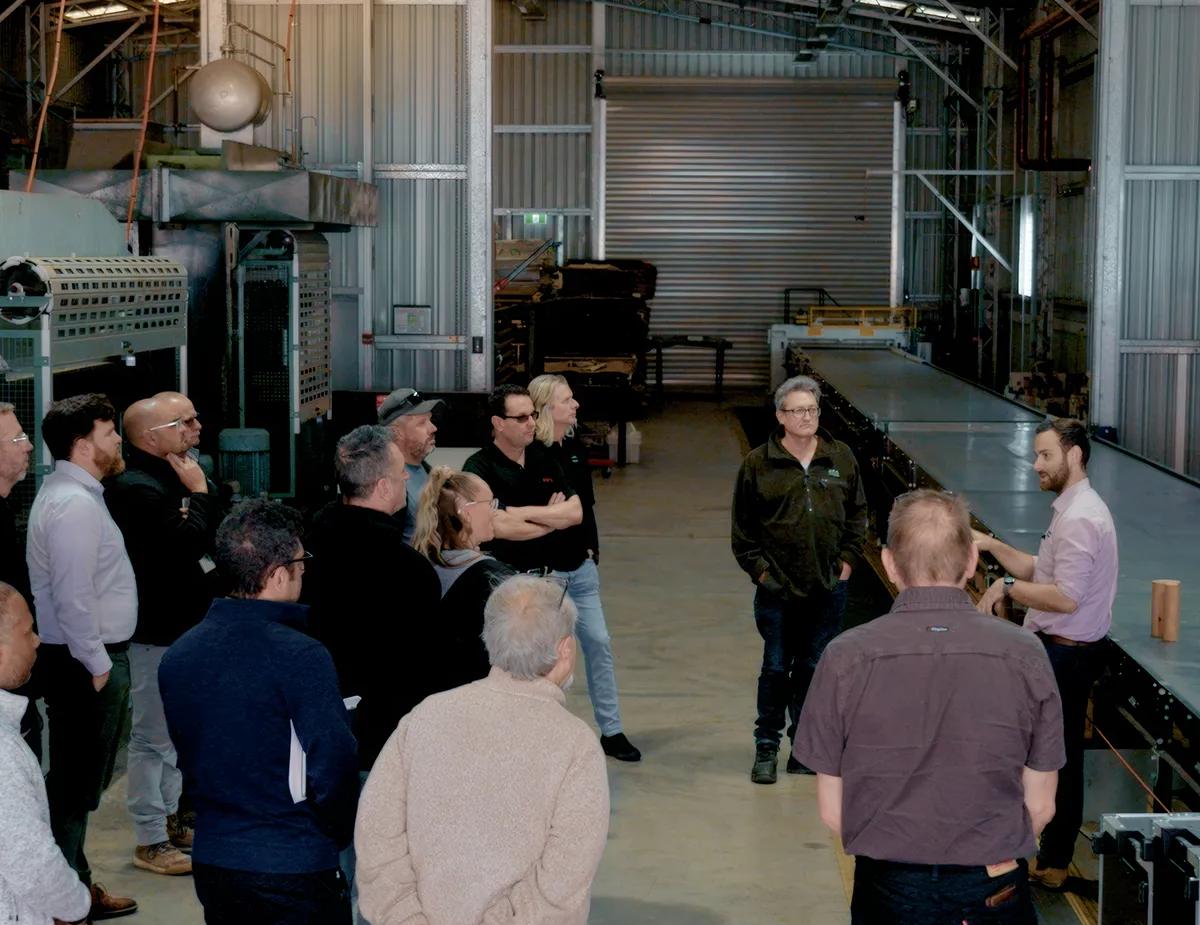 Porta team members in discussion