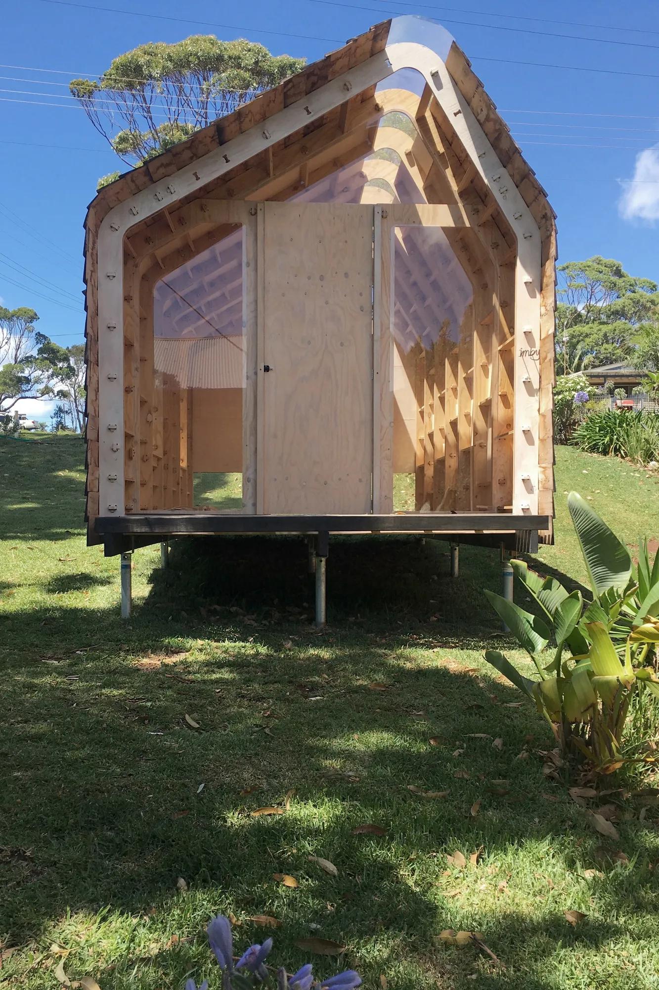 Ecoply plywood at IMBY Kit project