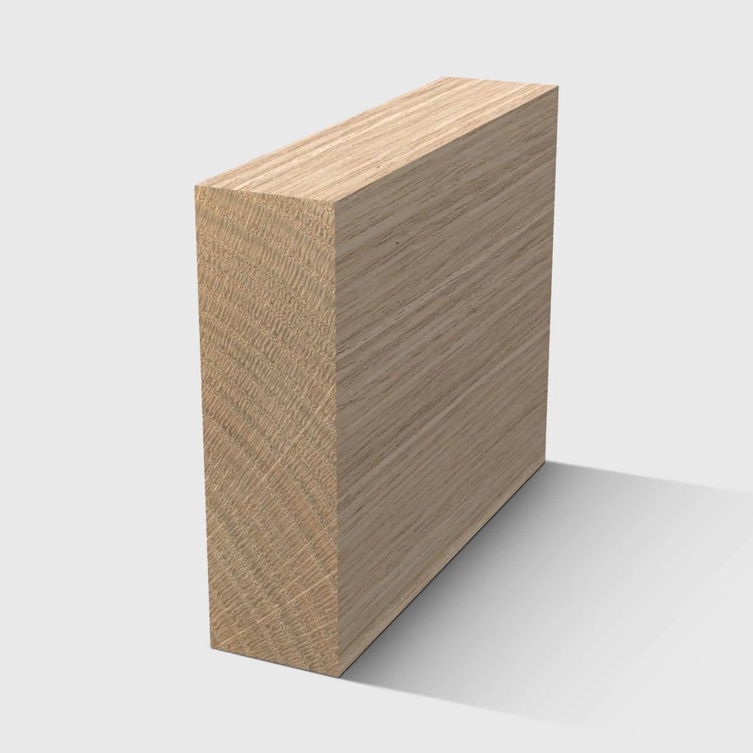 A rectangle timber moulding in Tasmanian Oak
