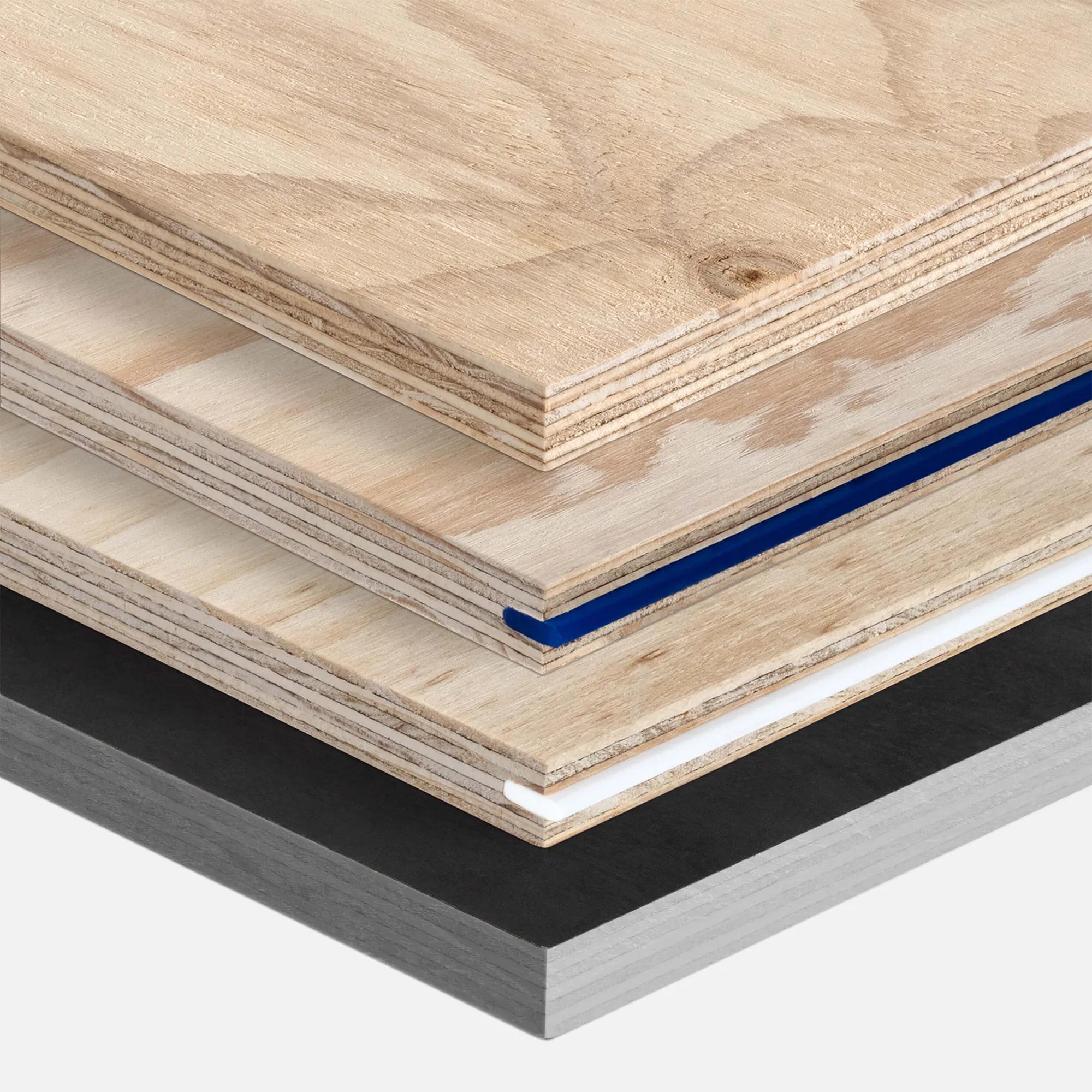 STRUCTAply panels stacked on top of each other