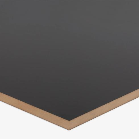 An MDF panel 16mm Black