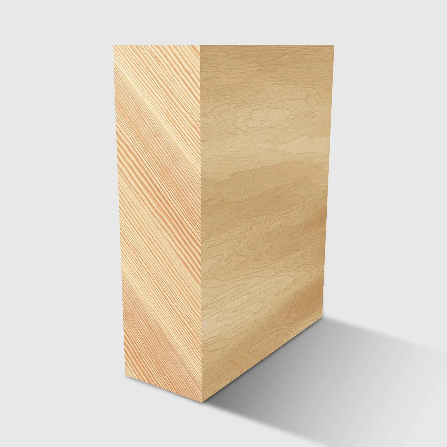 A rectangle timber moulding in Premium Pine 64 x 19mm