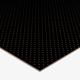 A MDF Pegboard panel in black