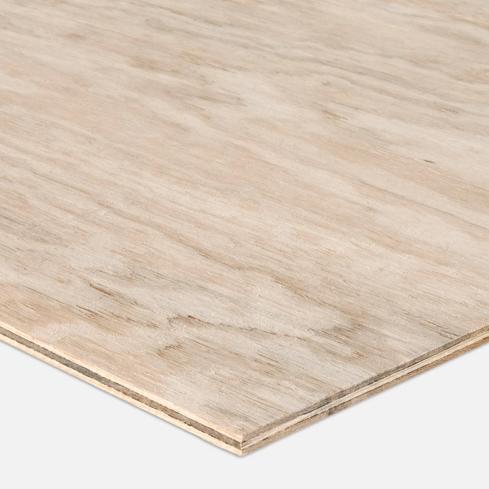 CUSTOMply Non-Structural plywood panel, 9mm thick, 3000 x 1200mm sheet, 3-ply