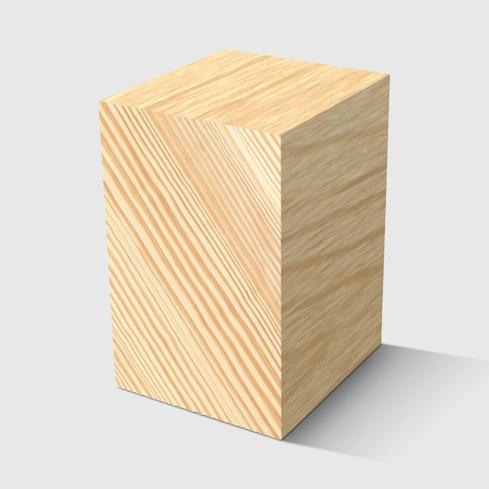 A rectangle timber moulding in General Purpose Pine 70 x 45mm
