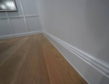 Wall of a room