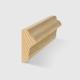 A timber moulding with an ornate concave and convex profile in Clear Pine 20 x 9mm