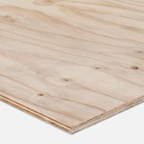 CUSTOMply Non-Structural plywood panel, 12mm thick, 2400 x 1200mm sheet, 5-ply