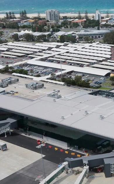 Structaply Square Edge at Gold Coast Airport