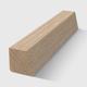 A Beveled Glass Bead timber moulding in Tasmanian Oak 8 x 8mm