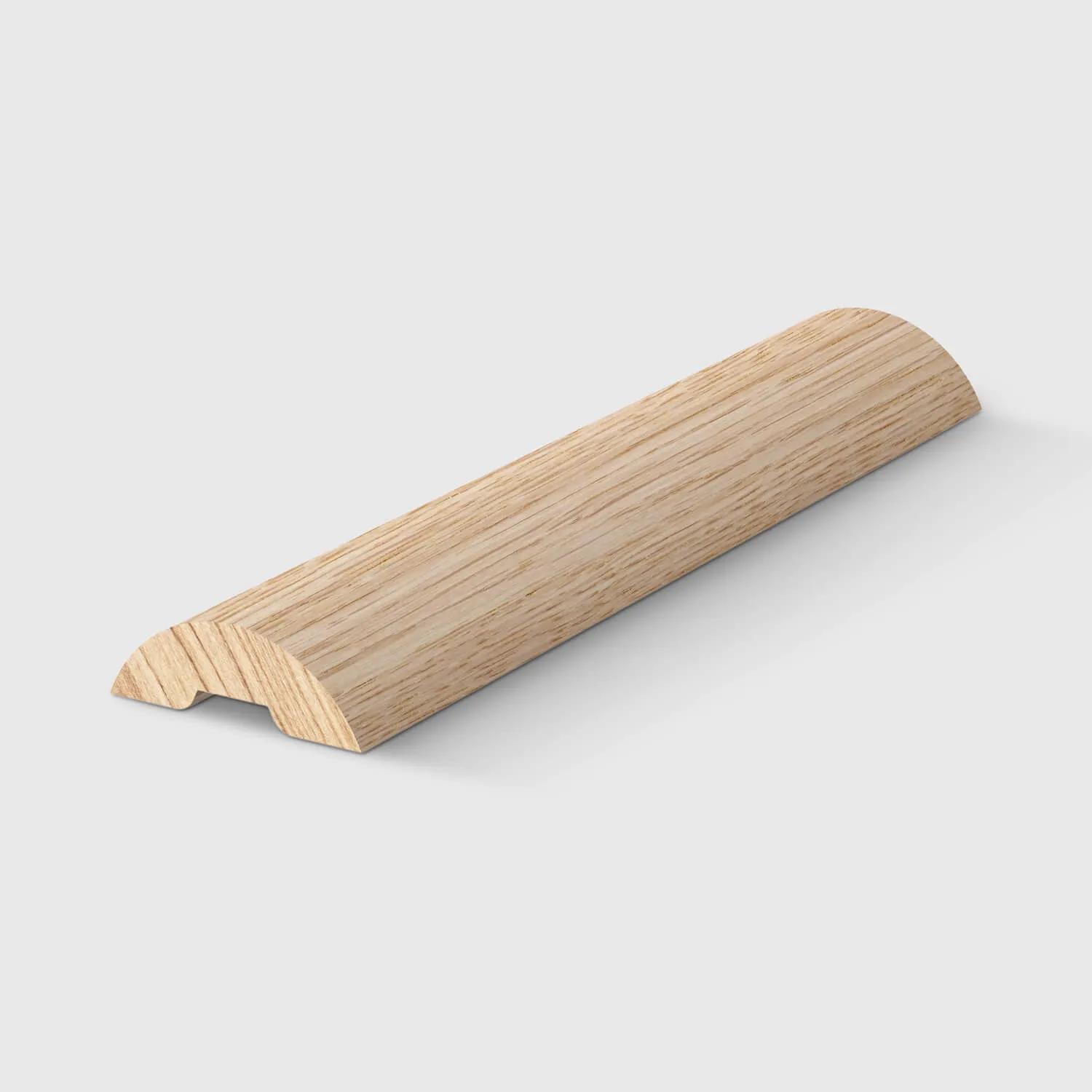 A rounded Fly Bead timber profile in Tasmanian Oak 18 x 6mm