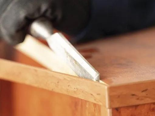 Melamine particleboard recycled.