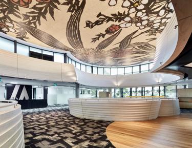 Ecoply plywood at Monash University Chancellery