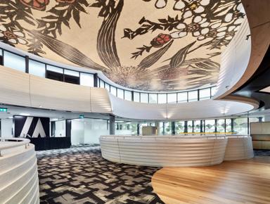 Ecoply plywood at Monash University Chancellery