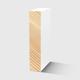 A rectangle timber moulding in Primed FJ Pine 92 x 18mm