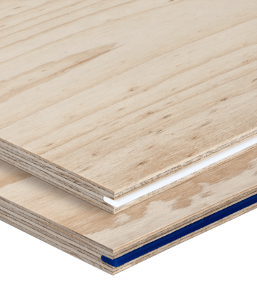 Two STRUCTAply panels stacked on top of each other