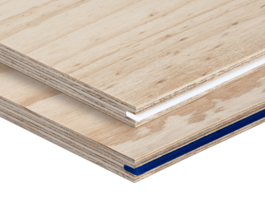 Two STRUCTAply panels stacked on top of each other