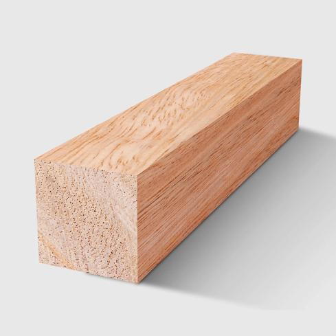 A square timber moulding in Eucalyptus Grandis 9 x 9mm