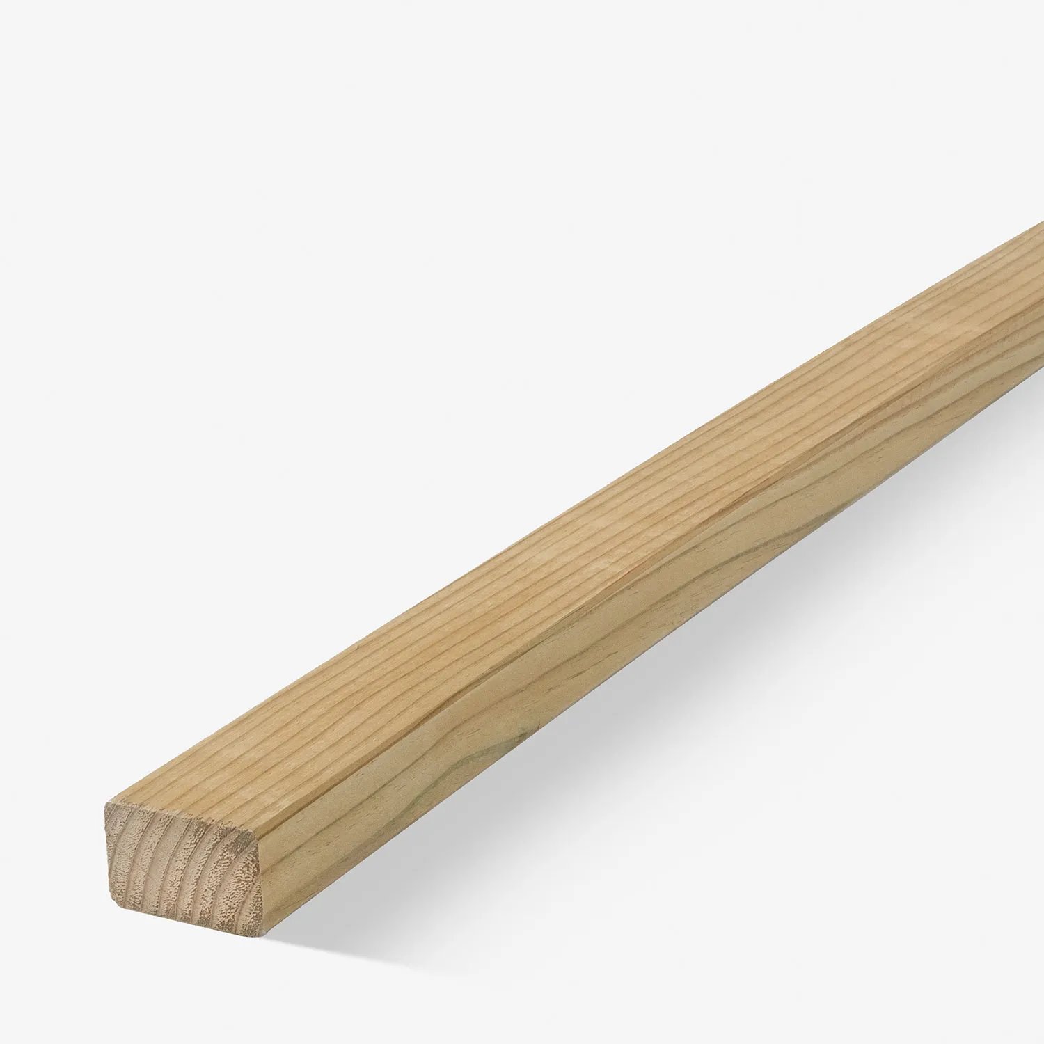 Porta H3 treated pine fence rail, 75 x 50mm