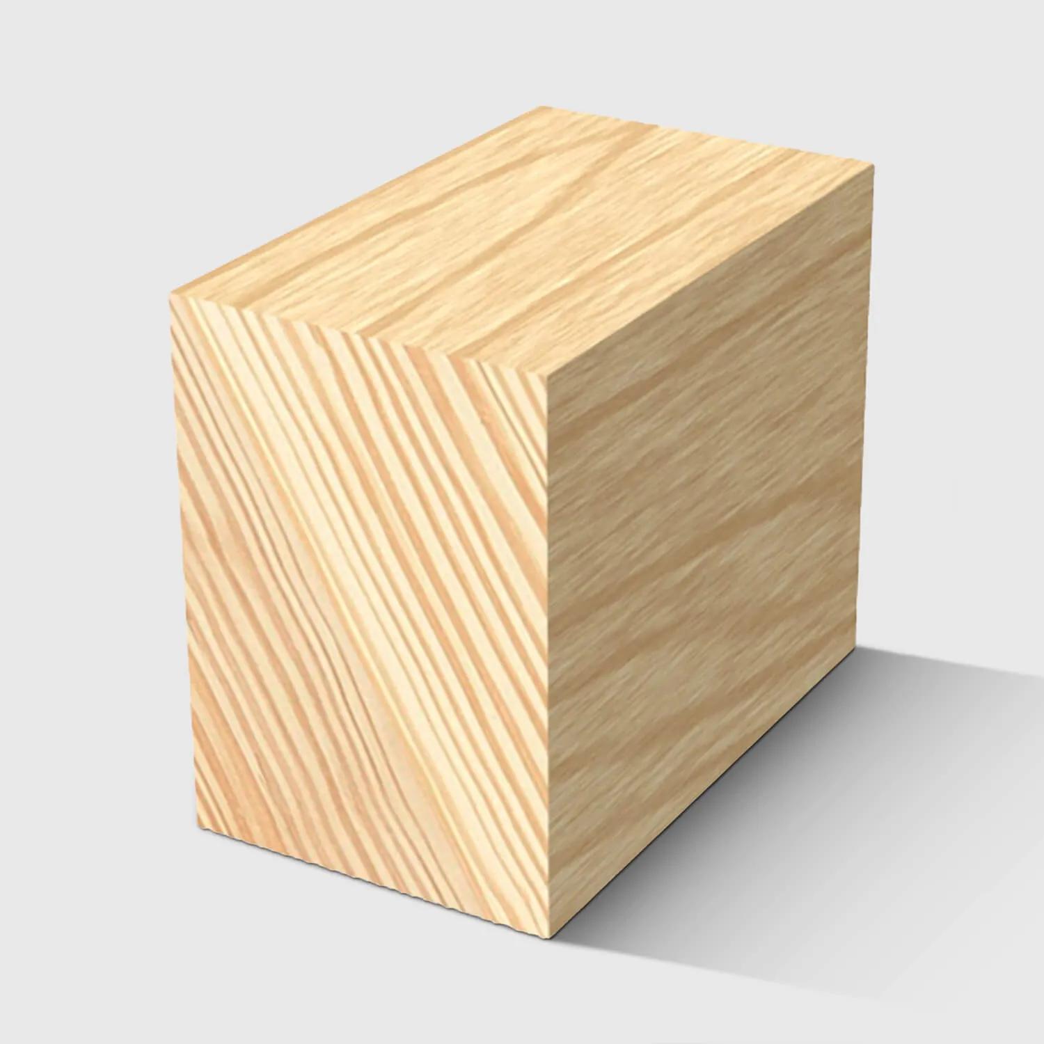 A rectangle timber moulding in General Purpose Pine 42 x 30mm